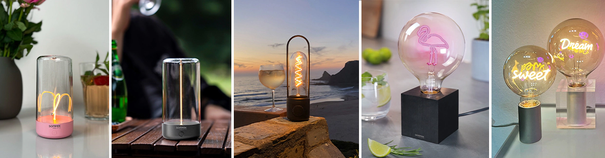 LED filaments for endless summer evenings 