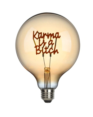 KARMA IS A BITCH LED filament - Light source