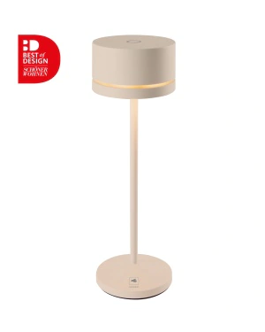 MONZA - Sand, rechargeable table lamp