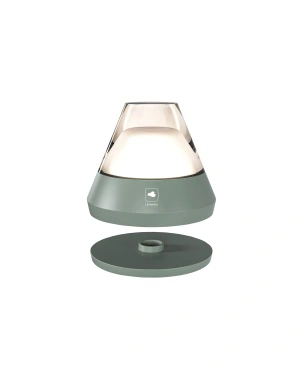 SALERNO - Olive green, RGB rechargeable table lamp