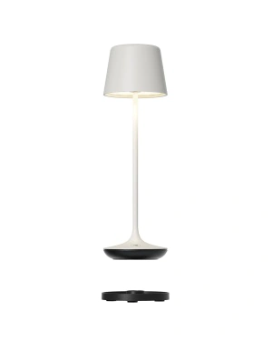 BARI - RGB rechargeable table lamp, white