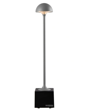 FLORA - Outdoor table lamp, grey