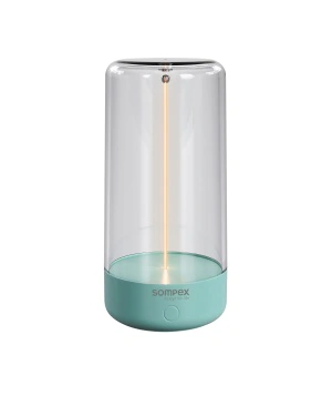 PULSE - Turquoise, rechargeable table lamp