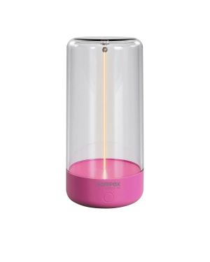 PULSE - Neon pink, rechargeable table lamp