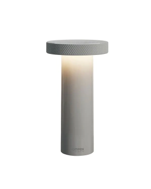 VOLUME - Grey, rechargeable table lamp