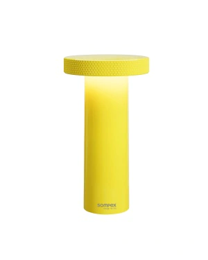 VOLUME - Neon yellow, rechargeable table lamp