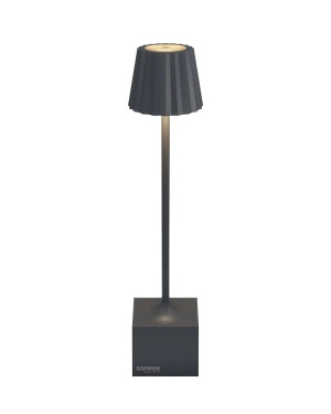 DENNIS - anthracite, rechargeable table lamp