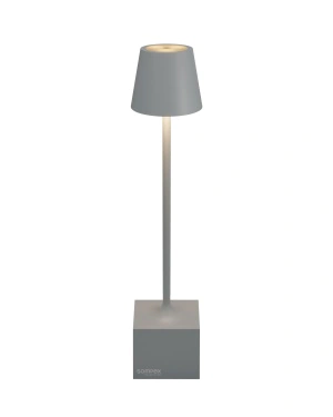 DAVE - grey, rechargeable table lamp