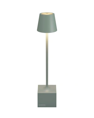 DAVE - vert olive, lampe de table à accu