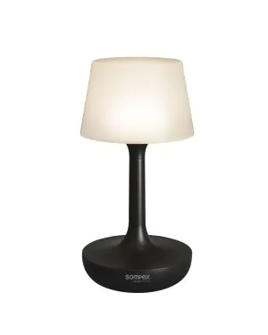 GINN - noir, lampe de table rechargeable RGBW