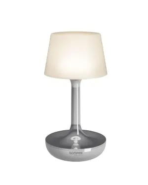 GINN - chrome, lampe de table rechargeable RGBW