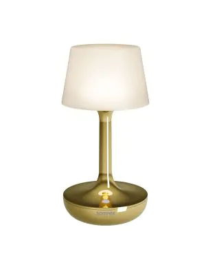 GINN - gold, RGBW rechargeable table lamp