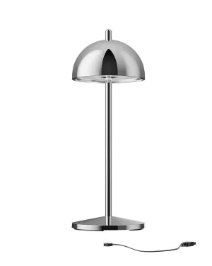 LUNA - outdoor light, chrome