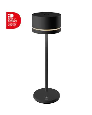 MONZA - Black, rechargeable table lamp