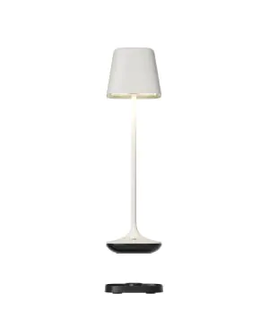 CAPRI - Lampe de table à accumulateur RGB, blanc