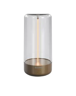 PULSE - Gold, rechargeable table lamp