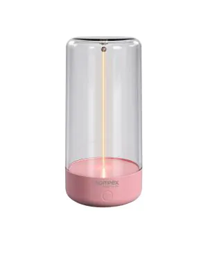 PULSE - Pink, rechargeable table lamp