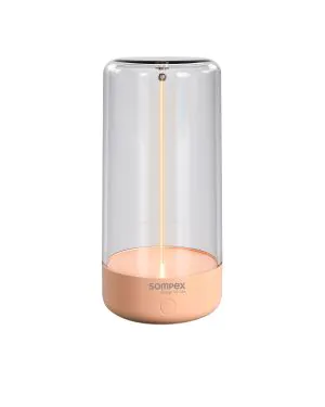 PULSE - Apricot, rechargeable table lamp