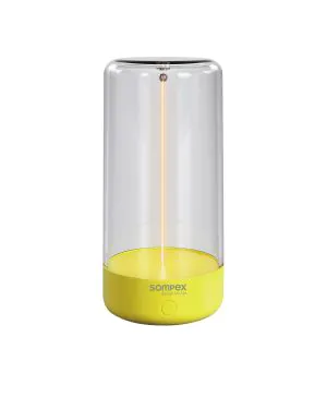 PULSE - Neon yellow, rechargeable table lamp